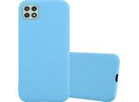 Cadorabo Custodia Per Samsung Galaxy A22 5G Custodia Protettiva In Blu Custodia Del Telefono Cellulare Tpu Silicone Custodia Cover