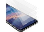 Cadorabo 3X Proteggi Schermo Blindato Per Nokia 5.4 In Vetro Temperato Trasparente