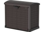 Duramax Storeaway Arc Contenitore 1200 L, 145 X 125 X 82,5 Cm, Plastica, Marrone Duramax 86632