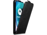 Cadorabo Cover Per Motorola Moto G71 5G Cover Protettiva In Nero Flip Case Custodia Per Cellulare Cover