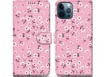 Cadorabo Custodia Protettiva Per Apple Iphone 12 Pro Max Case Design Rosa Custodia Del Telefono Cellulare Custodia Protettiva Custodia Magnetica Cover