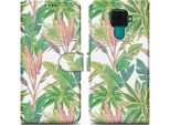Cadorabo Custodia Protettiva Per Huawei Mate 30 Lite Custodia Design Green Rainforest No.8 Custodia Per Telefono Cellulare Custodia Protettiva Cover Case Magnetic
