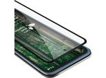 Cadorabo Pellicola Blindata Per Nokia XR20 Pellicola Protettiva In Nero A Schermo Intero Vetro Temperato Di Protezione Del Display