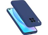 Cadorabo Custodia Protettiva Per Honor 50 Lite Custodia In Blu Telefono Cellulare Case Cover Tpu Etui