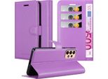 Cadorabo Custodia Per Samsung Galaxy A23 4G Custodia Protettiva In Viola Custodia Del Telefono Cellulare Custodia Cover Chiusura Magnetica
