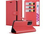 Cadorabo Custodia Per Oppo A36 / A76 / A96 4G / K10 4G / Realme 9I Custodia Protettiva In Rosso Custodia Per Cellulare Custodia Cover