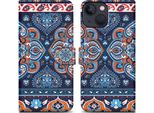 Cadorabo Custodia Protettiva Per Apple Iphone 13 Mini Case Design Blu Custodia Per Cellulare Custodia Protettiva Custodia Magnetica Custodia Cover