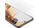 Cadorabo 3X Pellicola Blindata Per Xiaomi 11T / 11T Pro Pellicola Protettiva In Vetro Protettivo Trasparente Per Schermo Temperato