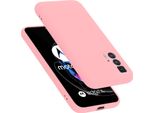Cadorabo Custodia Protettiva Per Motorola Edge 20 Pro / Edge S Pro Custodia In Rosa Per Telefono Cellulare Custodia Cover Tpu Etui