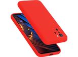 Cadorabo Custodia Protettiva Per Xiaomi Poco X3 Gt Caso In Rosso Telefono Cellulare Case Cover Tpu Etui