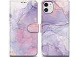 Cadorabo Custodia Protettiva Per Apple Iphone 11 Case Design Viola Custodia Per Cellulare Custodia Protettiva Custodia Magnetica Custodia Cover