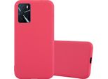 Cadorabo Custodia Per Oppo A16S / A54S Custodia Protettiva In Rosso Custodia Per Cellulare Custodia In Silicone Tpu Cover
