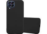 Cadorabo Custodia Per Samsung Galaxy M33 5G Custodia Protettiva In Nero Custodia Per Telefono Cellulare Tpu Silicone Custodia Cover