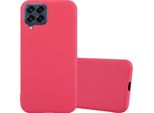 Cadorabo Custodia Per Samsung Galaxy M33 5G Custodia Protettiva In Rosso Custodia Del Telefono Cellulare Tpu Silicone Custodia Cover