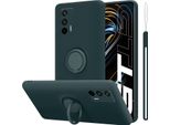 Cadorabo Custodia Per Realme Gt / Gt Neo 2T / Q3 Pro Custodia Protettiva In Verde Custodia Per Cellulare Tpu Custodia Cover