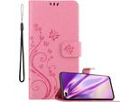 Cadorabo Cover Per Honor 50 Lite Cover Protettiva In Rosa Cover Protettiva Cover Per Telefono Cellulare Custodia Fiori Custodia Fiori