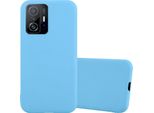 Custodia Cadorabo Per Xiaomi 11T / 11T Pro Custodia Protettiva In Blu Custodia Del Telefono Cellulare Tpu Silicone Custodia Cover