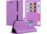 Cadorabo Custodia Per Motorola Edge 20 Lite / Fusion Cover Protettiva In Viola Custodia Per Cellulare Cover Chiusura Magnetica