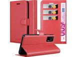 Cadorabo Custodia Per Realme Gt / Gt Neo 2T / Q3 Pro Custodia Protettiva In Rosso Custodia Per Cellulare Cover Chiusura Magnetica