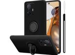 Cadorabo Custodia Per Xiaomi 11T / 11T Pro Cover Protettiva In Nero Custodia Per Telefono Cellulare Tpu Custodia Cover