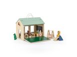 Scuola Di Legno Trixie Con Accessori