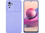 Cadorabo Custodia Per Xiaomi Redmi Note 10 4G / Redmi Note 10S Custodia Protettiva In Viola Custodia Per Cellulare Tpu Etui Custodia Cover