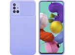 Cadorabo Cover Per Samsung Galaxy A51 4G / M40S Cover Protettiva In Viola Custodia Del Telefono Cellulare Tpu Custodia Cover Fotocamera Protezione