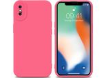 Custodia Cadorabo Per Apple Iphone Xs Max Custodia Protettiva In Tpu Rosso Custodia In Silicone Custodia Per Telefono Cellulare