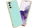 Cadorabo Copertura Protettiva Per Samsung Galaxy S20 Cover In Verde Telefono Cellulare Cover Tpu Silicone Fotocamera Protezione Caso