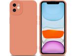 Custodia Cadorabo Per Apple Iphone 12 Custodia Protettiva In Tpu Arancione Custodia In Silicone Custodia Per Telefono Cellulare