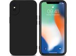 Custodia Cadorabo Per Apple Iphone X / Xs Custodia Protettiva In Tpu Nero Custodia In Silicone Custodia Del Telefono Cellulare