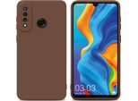 Cadorabo Cover Per Huawei P30 Lite Cover Protettiva In Tpu Marrone Custodia In Silicone Custodia Per Telefono Cellulare