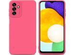 Cadorabo Cover Per Samsung Galaxy A13 5G Cover Protettiva In Silicone Tpu Rosso Custodia Per Telefono Cellulare