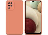 Cadorabo Cover Per Samsung Galaxy A12 / M12 Cover Protettiva In Tpu Arancione Custodia In Silicone Custodia Per Cellulare