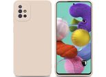 Cadorabo Cover Per Samsung Galaxy A51 4G / M40S Cover Protettiva In Tpu Rosa Custodia In Silicone Custodia Per Cellulare