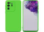 Cadorabo Cover Per Samsung Galaxy S20 Ultra Cover Protettiva In Silicone Tpu Verde Custodia Per Telefono Cellulare
