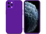 Cadorabo Custodia Per Apple Iphone 11 Pro Max Custodia Protettiva In Silicone Tpu Viola Custodia Per Telefono Cellulare