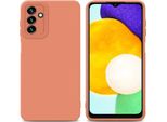 Cadorabo Cover Per Samsung Galaxy A13 5G Cover Protettiva In Tpu Arancione Custodia In Silicone Custodia Per Cellulare