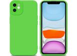 Custodia Cadorabo Per Apple Iphone 12 Custodia Protettiva In Tpu Verde Custodia In Silicone Custodia Per Telefono Cellulare