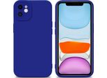 Custodia Cadorabo Per Apple Iphone 12 Custodia Protettiva In Tpu Blu Custodia In Silicone Custodia Per Telefono Cellulare