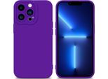 Custodia Cadorabo Per Apple Iphone 13 Pro Max Custodia Protettiva In Silicone Tpu Viola Custodia Per Telefono Cellulare