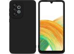 Cadorabo Cover Per Samsung Galaxy A32 4G Cover Protettiva In Tpu Nero Custodia In Silicone Custodia Per Cellulare