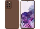 Cadorabo Cover Per Samsung Galaxy S20 Plus Cover Protettiva In Tpu Marrone Custodia In Silicone Custodia Per Cellulare