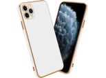 Cadorabo Custodia Protettiva Per Apple Iphone 11 Pro Max In Bianco Custodia Del Telefono Cellulare Tpu Silicone Fotocamera Protezione Caso