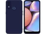 Cadorabo Cover Per Samsung Galaxy A10S / M01S Cover Protettiva In Tpu Blu Custodia In Silicone Custodia Per Cellulare