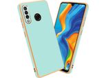 Cadorabo Cover Protettiva Per Huawei P30 Lite Cover In Verde Telefono Cellulare Cover Tpu Silicone Fotocamera Protezione Caso