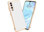 Cadorabo Copertura Protettiva Per Huawei P30 Cover In Bianco Telefono Cellulare Cover Tpu Silicone Fotocamera Protezione Caso