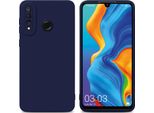 Cadorabo Cover Per Huawei P30 Lite Cover Protettiva In Tpu Blu Custodia In Silicone Custodia Per Cellulare