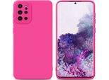 Cadorabo Cover Per Samsung Galaxy S20 Plus Cover Protettiva In Silicone Tpu Rosa Custodia Per Cellulare