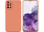 Cadorabo Cover Per Samsung Galaxy S20 Plus Cover Protettiva In Silicone Tpu Arancione Custodia Per Telefono Cellulare